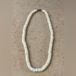 Elegant Cream Beaded Necklace